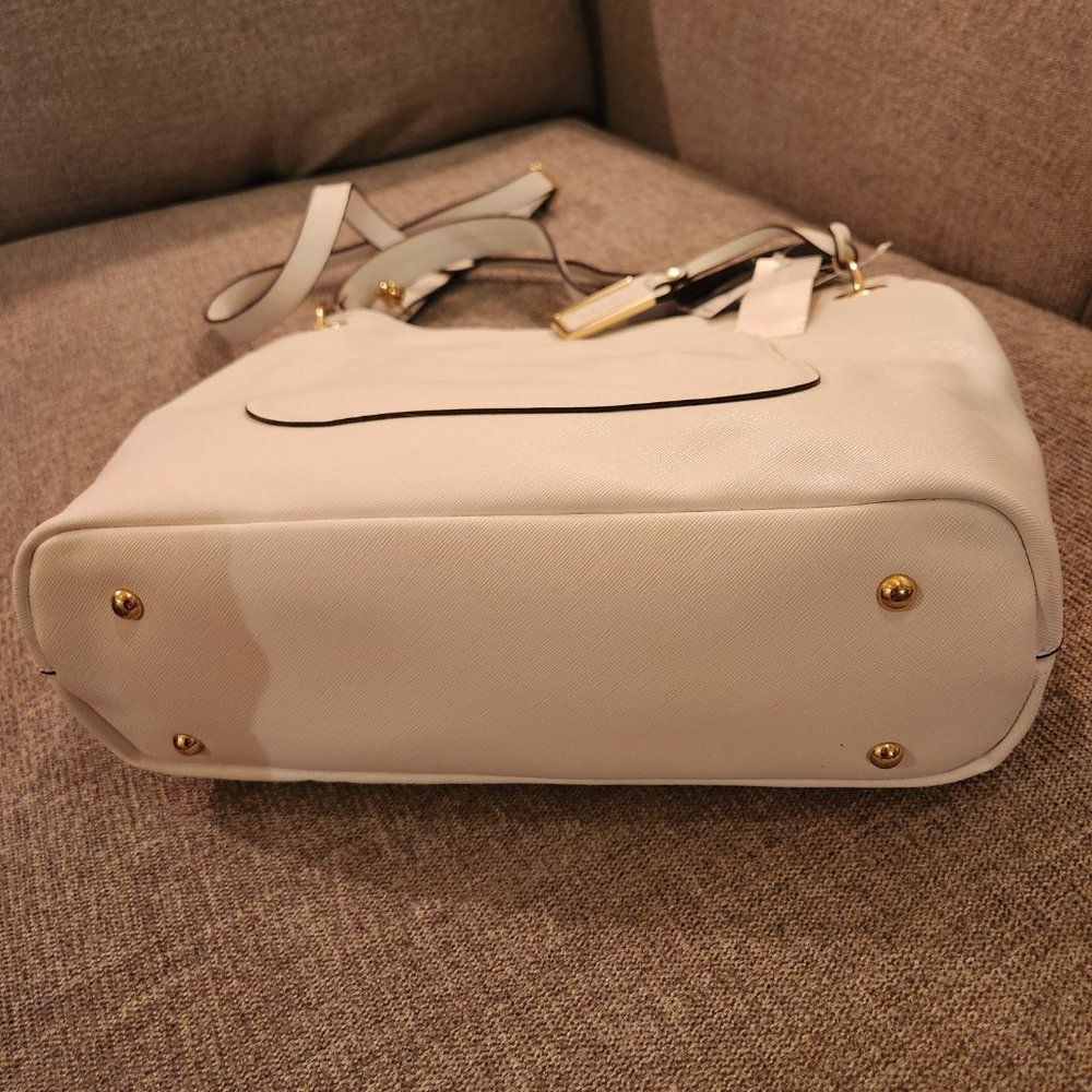 Nicole Miller New York White Purse Bag NWT - Picture 5 of 15